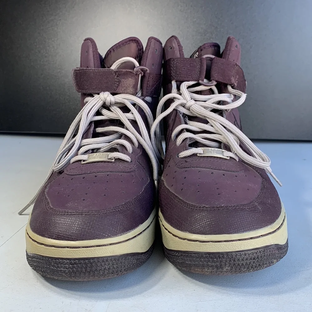 Nike Air Force 1 High ’07 Men’s Size 12 Port‎ Wine Suede Basketball Sneakers